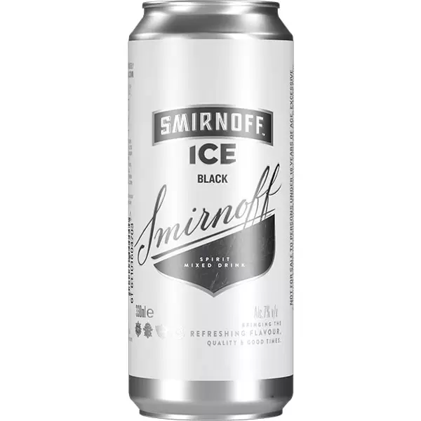 SMIRNOFF BLACK ICE CAN