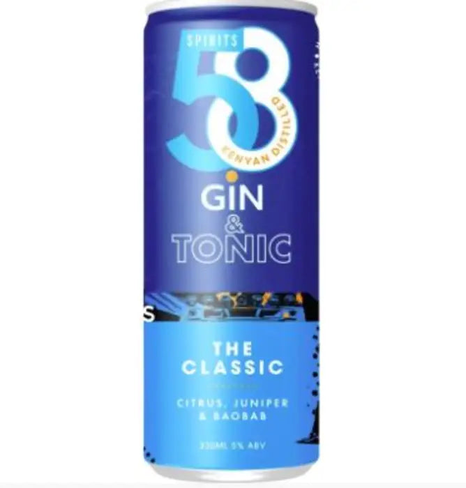 58 GIN & TONIC CAN