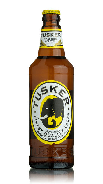 TUSKER LAGER BOTTLE